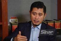 Muhammad Hilman pada program Interviu bersama Sinar Harian di bangunan Dewan Undangan Negeri Selangor. Foto SINAR HARIAN-ROSLI TALIB