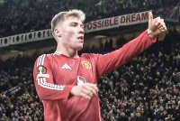 Hojlund watak penting ketika Manchester United menjinakkan Bodo/Glimt. - Foto: Agensi