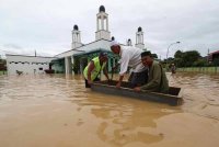 PKOB Pusat diaktifkan bertujuan untuk menyelaras semua PKOB negeri yang sedang mengurus bencana banjir. Gambar hiasan Bernama