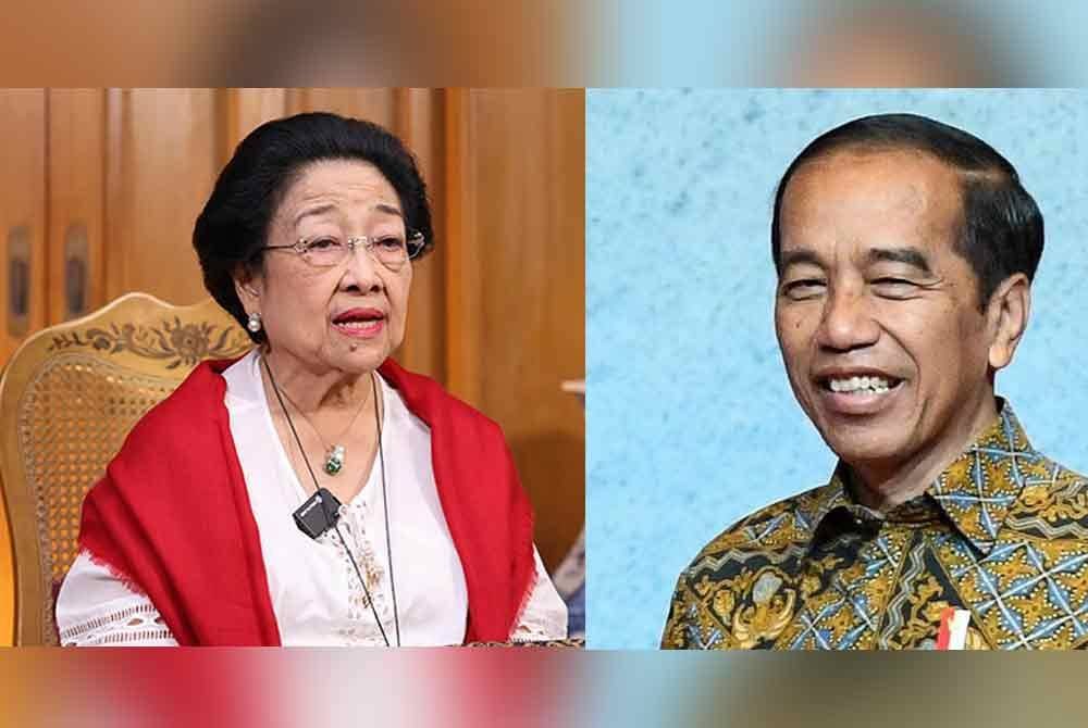 Megawati (kiri), Jokowi