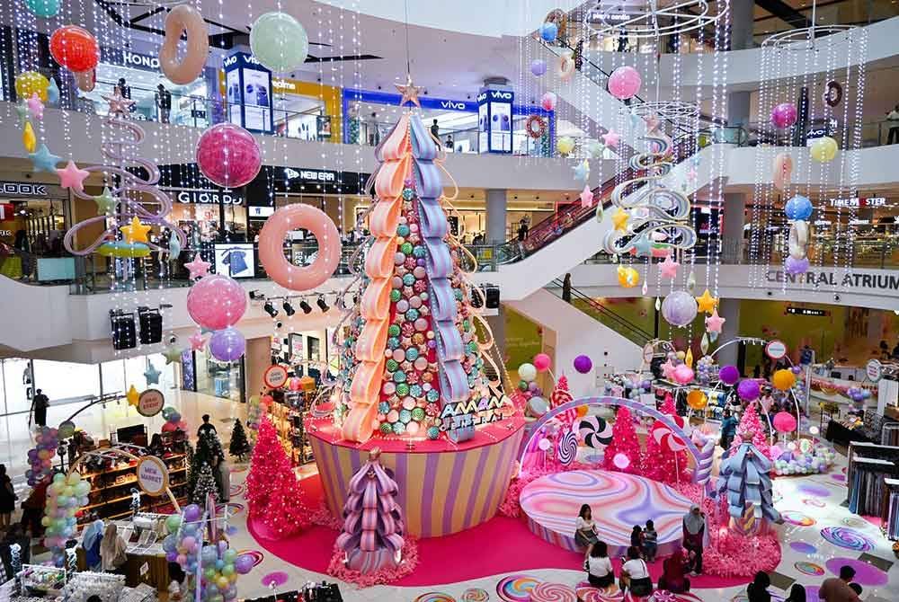 &#039;Sugar Rush Christmas&#039; bakal membawa pengalaman manis kepada semua pengunjung sebaik memasuki pusat membeli-belah Aman Central.