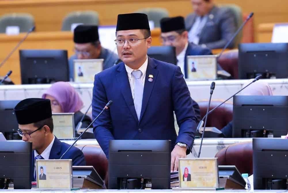 Mohd Hairi pada sesi soalan lisan di Sidang Dewan Undangan Negeri (DUN) Johor, di Bangunan Sultan Ismail, Kota Iskandar pada Ahad.