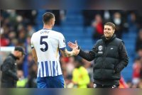 Hurzeler mahu pemain-pemain Brighton lebih konsisten dalam baki saingan liga. Foto Agensi