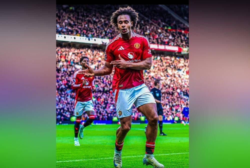 Zirkzee dan Rashford menghadiahkan tga mata liga pertama buat Amorim sebagai pengendali Manchester United selepas membelasah Everton, 4-0 di Old Trafford pada Ahad. Foto Agensi