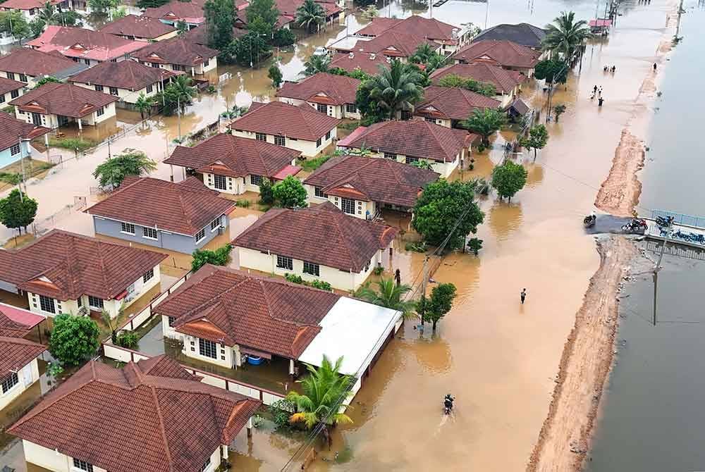 Jumlah mangsa banjir di seluruh negara mencatatkan penurunan. Foto fail Bernama