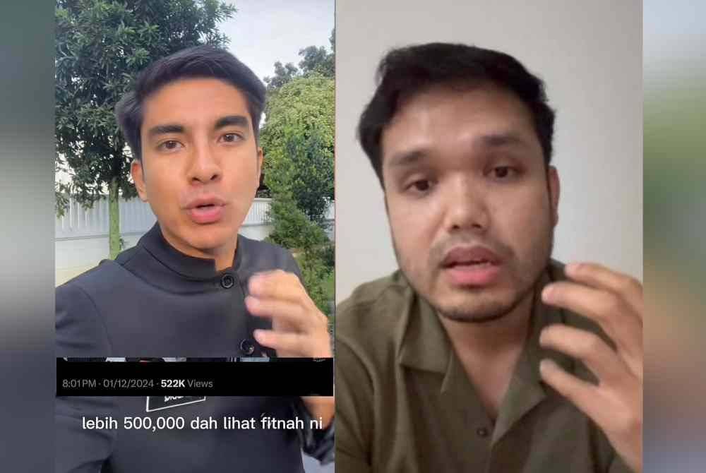 Syed Saddiq nafi dakwaan berhubung isu amaran yang dikeluarkannya terhadap pempengaruh, Khairul Aming untuk melakukan audit laporan kewangan banjir.