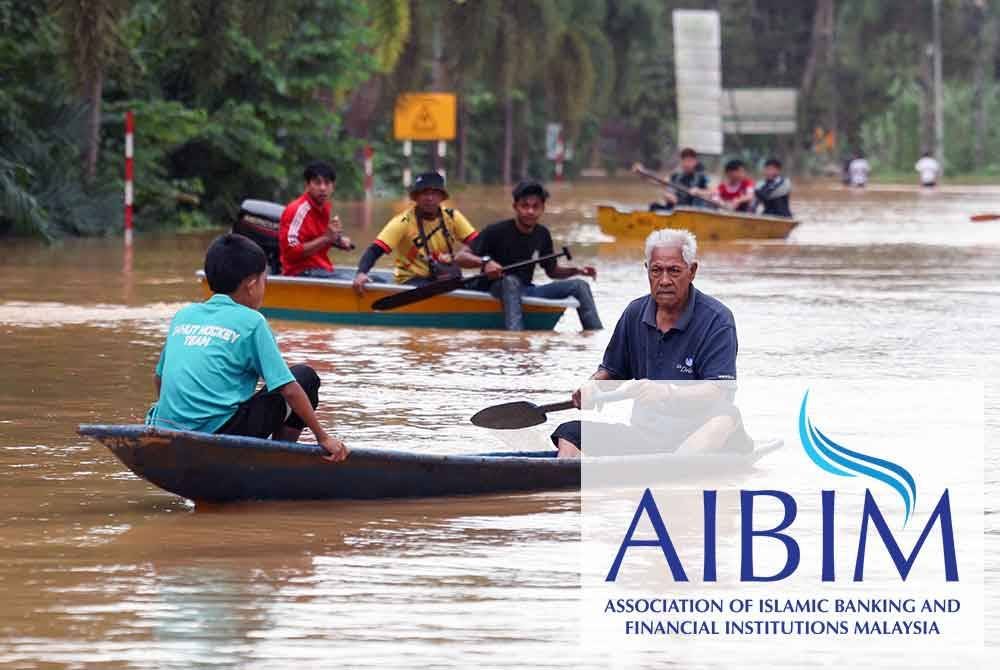 Industri perbankan Islam di Malaysia akan terus meningkatkan bantuan kepada mangsa banjir yang terkesan ketika ini.Gambar hiasan