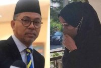 Azlan Man (kiri) diperintah membayar nafkah idah kepada bekas isterinya, Sova Ali (kanan) sebanyak RM12,850.