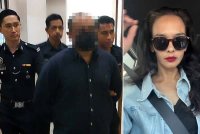 Suspek dibawa ke Mahkamah Majistret di sini pada Selasa untuk perintah reman. Gambar kanan: Zahnita sebelum ini sering berkongsi hantaran video dengan berkaca mata hitam.