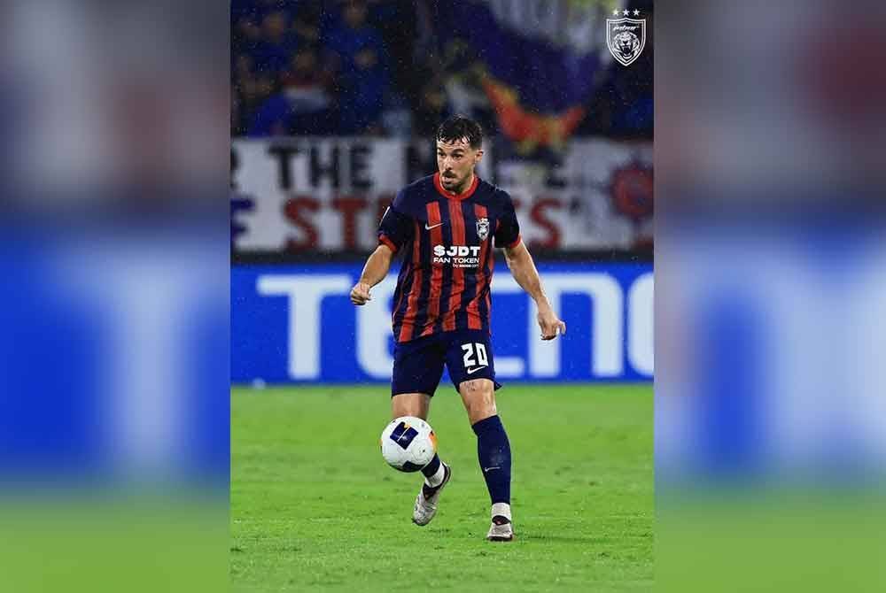 Muniz terkilan terlepas aksi ACLE Februari depan. Foto FB Johor Southern Tigers