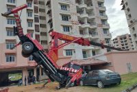 Seorang pekerja maut, manakala dua lagi cedera dalam insiden skylift tumbang di Presint 8, Putrajaya pada Khamis.