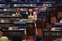 Lim Hui Ying semasa persidangan Dewan Rakyat pada Khamis.