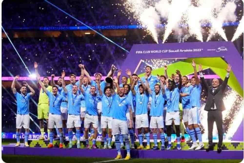 Manchester City kendalian Guardiola juara edisi lalu. Foto Agensi