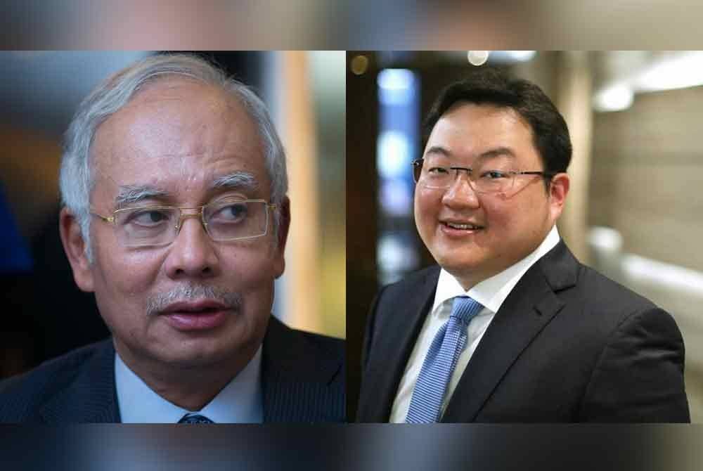 Najib Tun Razak (kiri), Jho Low