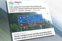 Sebuah portal kemudian melaporkan berita berhubung dakwaan tersebut sebagaimana tular di laman sosial.