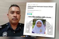 Mohd Hafiz Muhammad Nor. Sinar Harian sebelum ini melaporkan polis sedang mengesan seorang kanak-kanak perempuan yang dilaporkan hilang sejak keluar dari sebuah rumah di Seksyen U3 pada Sabtu.