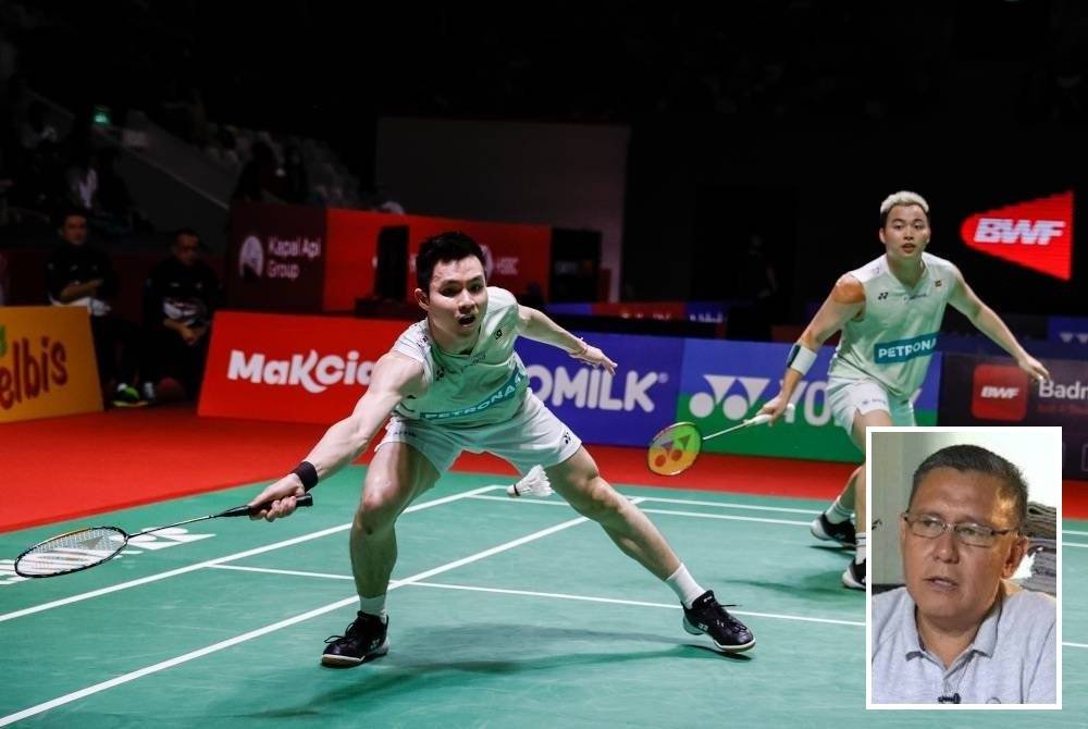 Aaron Chia-Soh Wooi Yik antara enam wakil negara yang sudah mengesahkan slot ke Kejohanan Badminton Jelajah Dunia Akhir (WTF) 2024 di Hangzhou, China bermula Rabu ini. Gambar kecil: Mohd Sadek