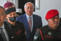 Najib menjalani hukuman di Penjara Kajang sejak 23 Ogos 2022 selepas disabit bersalah menyeleweng RM42 juta dana milik SRC International Sdn Bhd. Foto fail Bernama