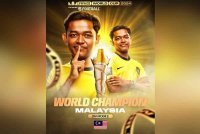 Anwar mengucapkan tahniah kepada skuad FAM eRimau dan pemain negara, Ahmad Muhaimin yang menjuarai saingan FIFAe World Cup 2024 Ft. eFootball Mobile. Foto X Anwar Ibrahim