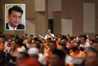 Antara momen ketika berlangsungnya Konvensyen Amanah Nasional 2023. Gambar fail SINAR HARIAN (Gambar kecil: Muhammad Faiz Fadzil)