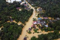 Situasi banjir yang melanda Terengganu pada 1 Disember lalu. Foto Bernama