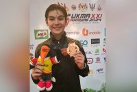 Saif menyerlah di pentas SUKMA Sarawak 2024. Foto Touche Fencing Club