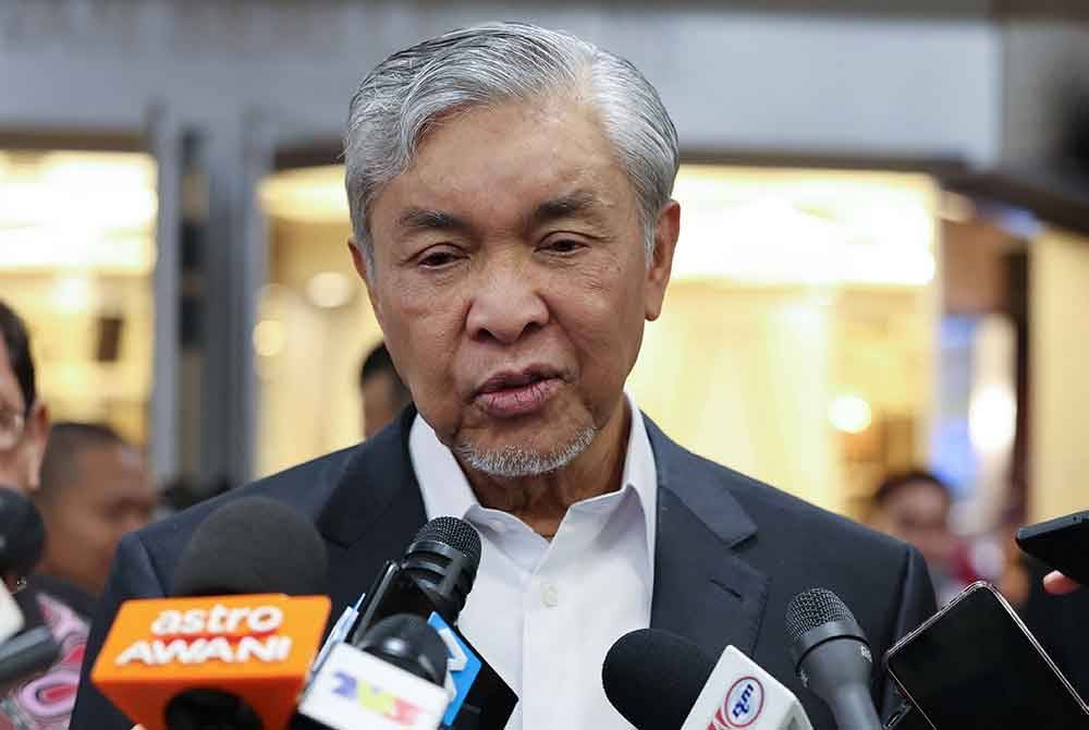 Ahmad Zahid. Foto Bernama