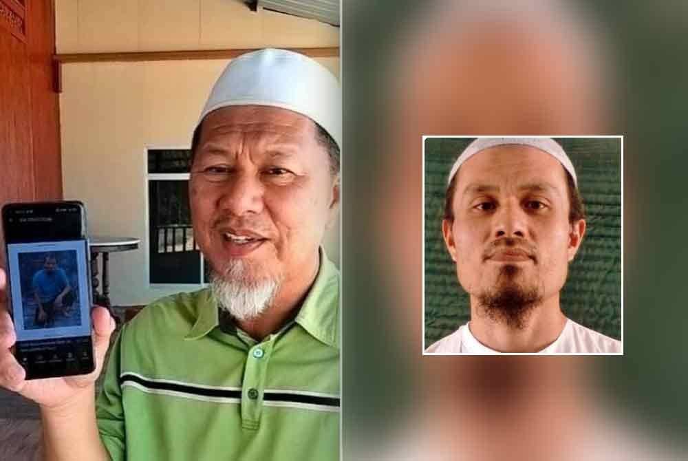 Najib (kiri) berharap dapat bertemu dengan adiknya Mohammed Nazir (kanan).