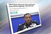 Sinar Harian sebelum ini melaporkan Rayyan Wong ditahan bagi siasatan lanjut berkaitan kandungan berunsur penghinaan terhadap Agong, Pemangku Sultan Johor dan Perdana Menteri.