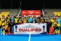 Young Tigers mengesahkan slot ke Piala Dunia Remaja 2025 di India tahun depan. Foto: Asian Hockey Federation