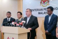 Anthony Loke pada sidang akhbar pada Jumaat.