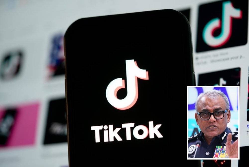 Polis mengesan kewujudan akaun TikTok 'Malaysia Shopping Mall' yang menggunakan suara dan video pakar perubatan terkenal, Prof Datuk Dr Noordin Darus bagi mempromosi produk ubat. (Gambar kecil: Ramli) Foto hiasan