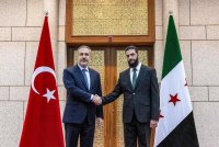 Al-Sharaa bertemu Menteri Luar Turkiye, Hakan Fidan di Damsyik pada Ahad. Foto Agensi