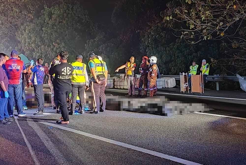 Tujuh maut dalam kemalangan membabitkan lima kenderaan di Lebuhraya Utara Selatan (PLUS) arah utara di Melaka pada Isnin.