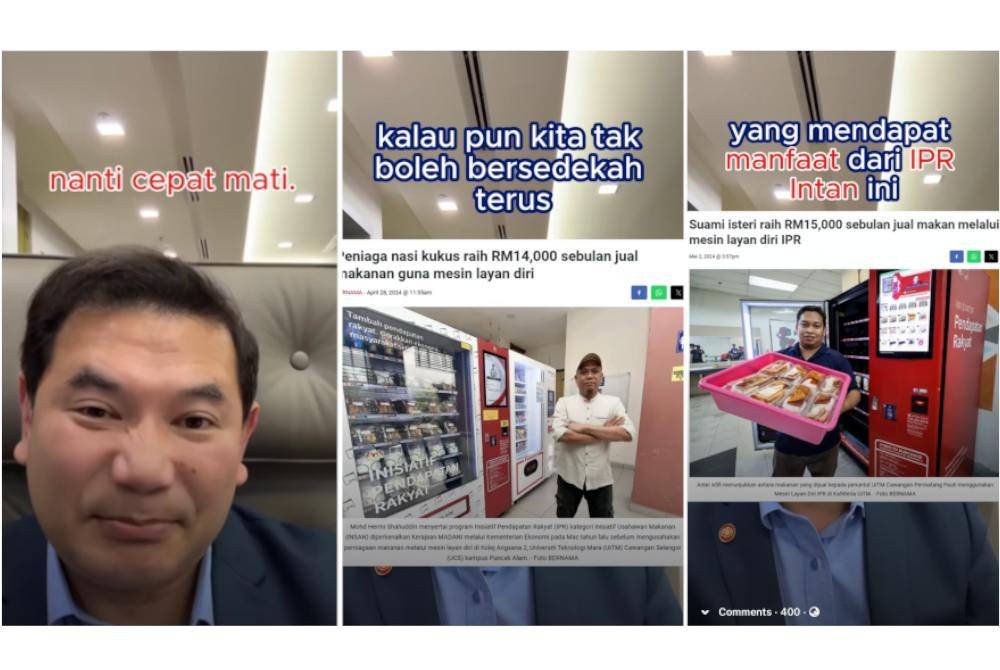 Tangkap layar hantaran Rafizi di Facebook pada Selasa.