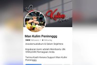 Man Kulim Peninnggg dilaporkan meninggal dunia pada Selasa.