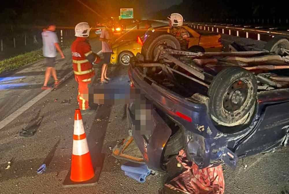 Ibu & Anak Dua Tahun Meninggal Nahas Kereta Bertembung Di  Lebuhraya Pantai Barat