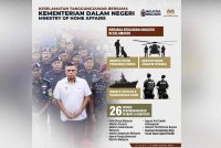 Inisiatif khas untuk anggota beruniform yang dilaksanakan tahun ini dikongsi Saifuddin di Facebooknya pada Khamis.