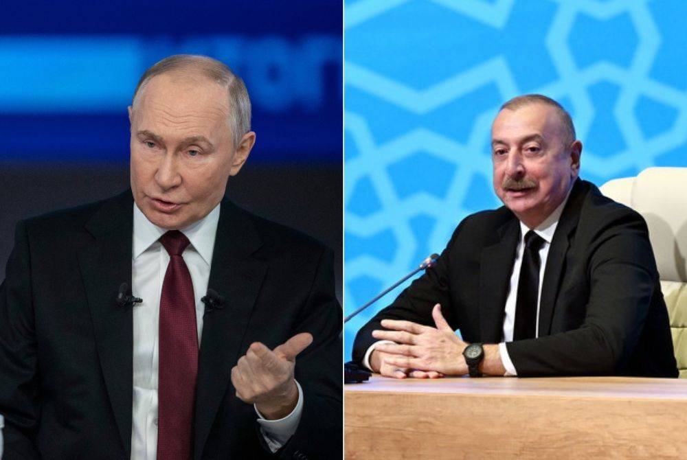 Vladimir Putin dan Ilham Aliyev