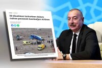 Laporan Sinar Harian berhubung nahas pesawat Azerbaijan Airlines (kiri), Ilham Aliyev