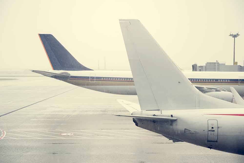 Sebuah pesawat penumpang Korea Selatan terpaksa berpatah balik ke Lapangan Terbang Antarabangsa Gimpo pada Isnin akibat masalah gear pendaratan. Gambar hiasan - Foto 123RF