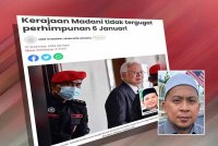 Sinar Harian sebelum ini melaporkan Perhimpunan ‘Solidariti Bersama Najib Razak Menuntut Keadilan’ didakwa tidak akan mengganggu gugat kedudukan Kerajaan Madani seperti didakwa Ahli Parlimen Pasir Gudang, Hassan Abdul Karim. Gambar kecil: Mohd Kamal