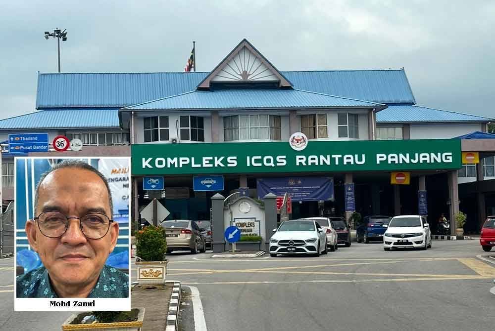 Pintu masuk sempadan negara ICQS di Rantau Panjang. FOTO SINAR HARIAN-ADILA SHARINNI WAHID.