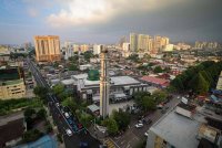 Masjid Jamek Kampung Baru merupakan salah satu mercu tanda penting di Kampung Baru menjadi lokasi majlis Kesyukuran dan bacaan Yasin anjuran bersama Perbadanan Pembangunan Kampong Bharu (PKB) dan Masjid Jamek Kampung Baru sempena meraikan sambutan 125 tahun Kampung Baru malam ini. Foto Bernama