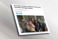 Laporan Sinar Harian pada Jumaat mengenai remaja 14 tahun ditahan menikam ibu saudaranya dengan pisau.