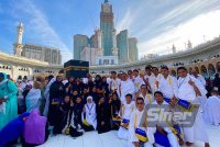 Kesemua 65 peserta Program Umrah Percuma Anak Muda Jati Kelantan menyelesaikan umrah mereka selama enam hari di Makkah.