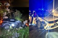 Seorang lelaki maut selepas kereta dipandunya terlibat dalam kemalangan di KM13, Jalan Benut - Simpang Renggam pada Sabtu. Foto IPD Kluang