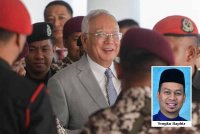 Penyertaan mana-mana ahli Pemuda UMNO Terengganu dalam himpunan solidariti bagi menyokong bekas Perdana Menteri, Datuk Seri Najib Tun Razak di Istana Kehakiman, Putrajaya pada Isnin atas kapasiti peribadi.