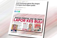 Laporan Sinar Harian.