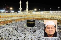 Pasangan suami isteri yang menggabungkan niat mengerjakan umrah dengan perjalanan bulan madu tidak melanggar hukum agama. (Gambar kecil: Mohd Sukki)